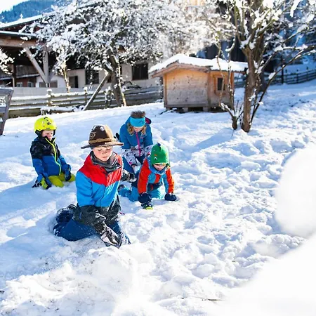 Çiftlik konaklama Hartlhof Urlaub Am Baby- Und Kinderbauernhof